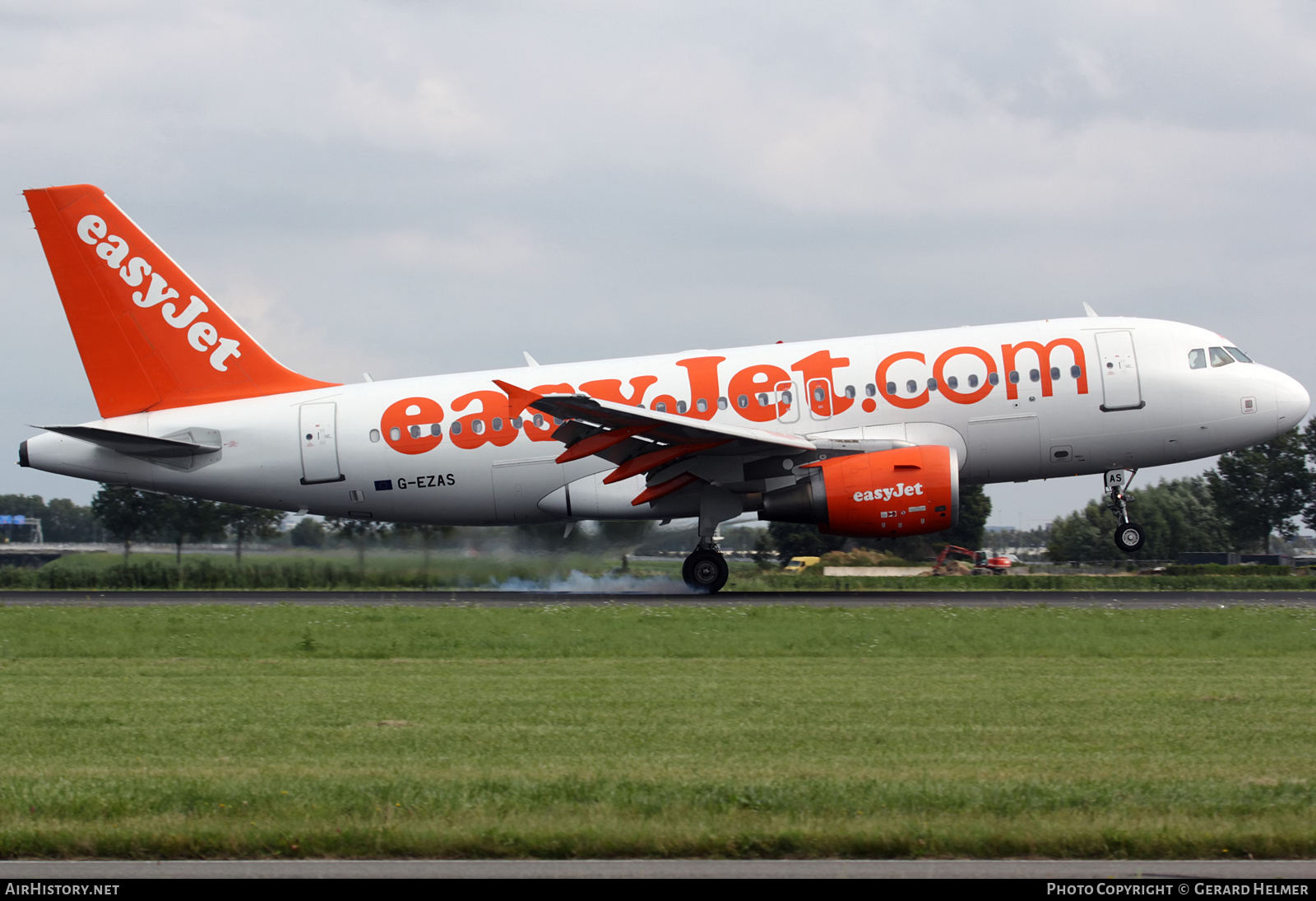 Aircraft Photo of G-EZAS | Airbus A319-111 | EasyJet | AirHistory.net #385536