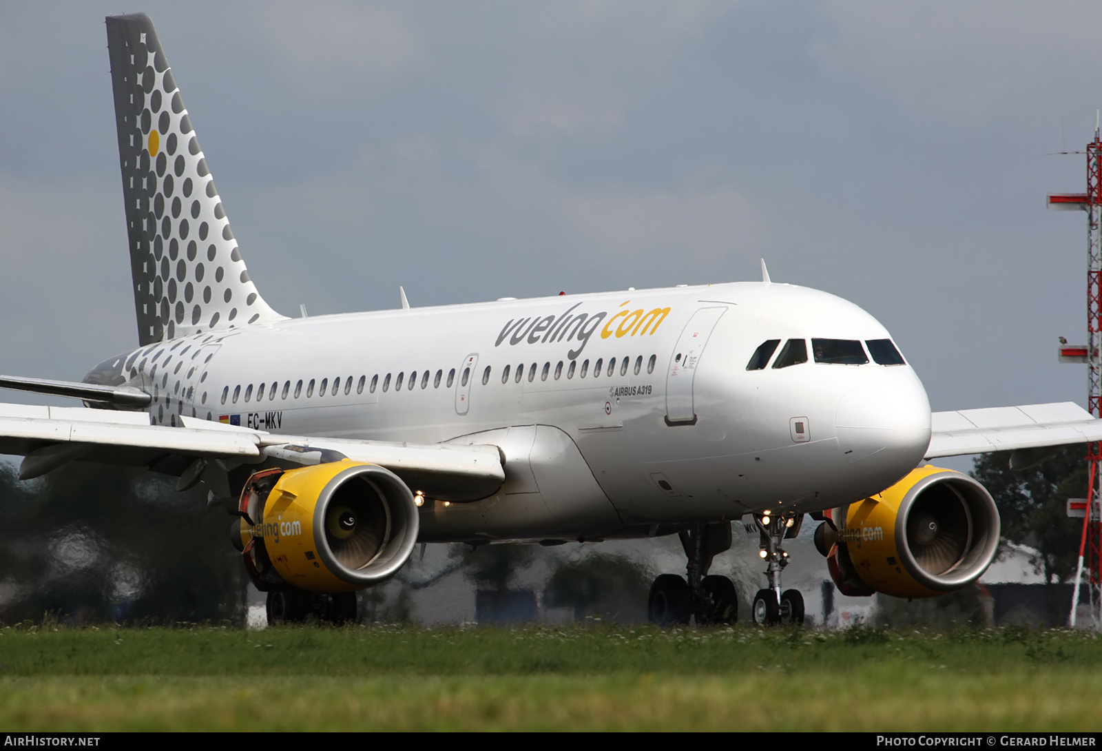 Aircraft Photo of EC-MKV | Airbus A319-112 | Vueling Airlines | AirHistory.net #385546