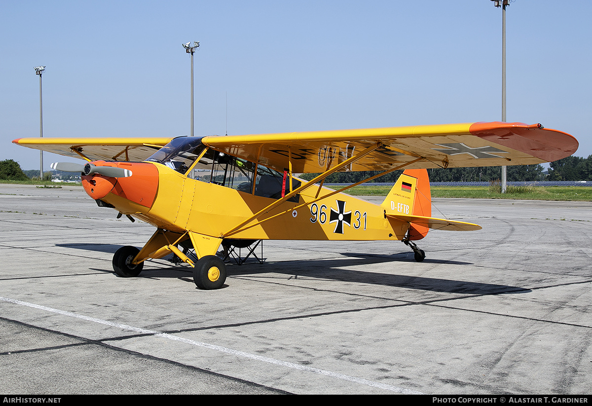Aircraft Photo of D-EFTB / 9631 | Piper L-18C Super Cub | Germany - Air Force | AirHistory.net #385547