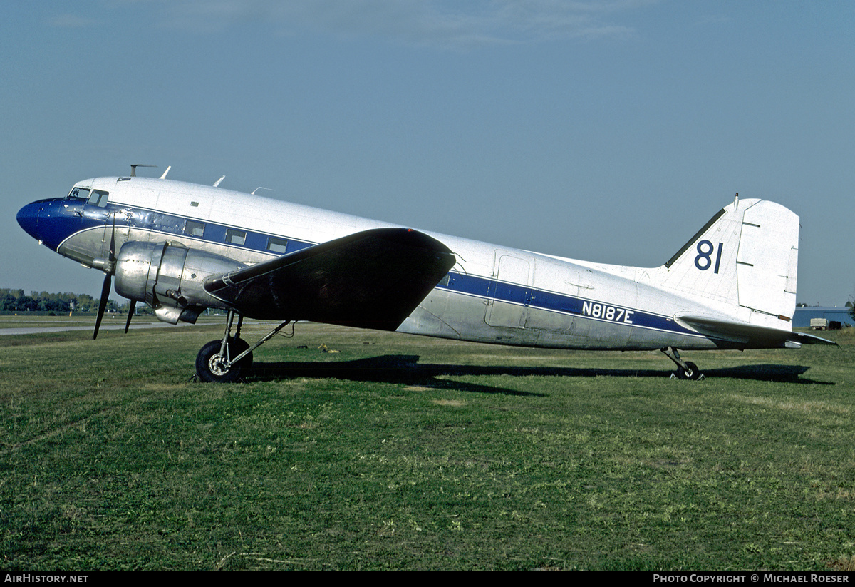 Aircraft Photo of N8187E | Douglas C-47A Skytrain | Hoganair | AirHistory.net #385559