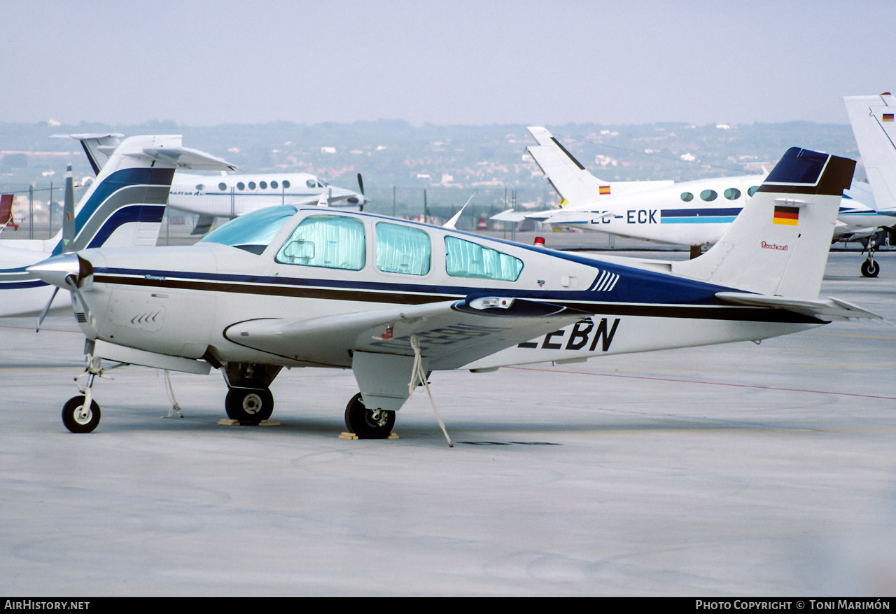 Aircraft Photo of D-EEBN | Beech F33A Bonanza | AirHistory.net #385583