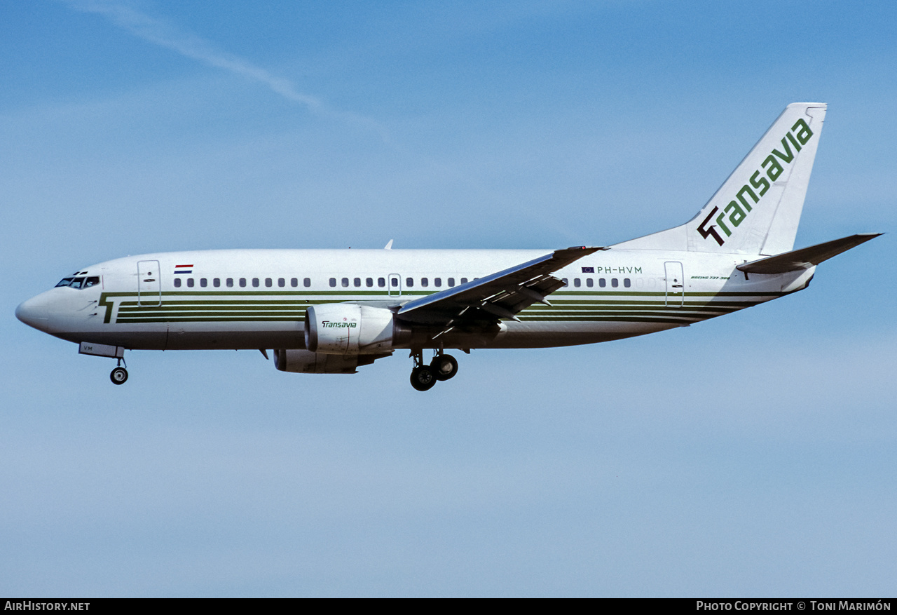 Aircraft Photo of PH-HVM | Boeing 737-3K2 | Transavia | AirHistory.net #385585