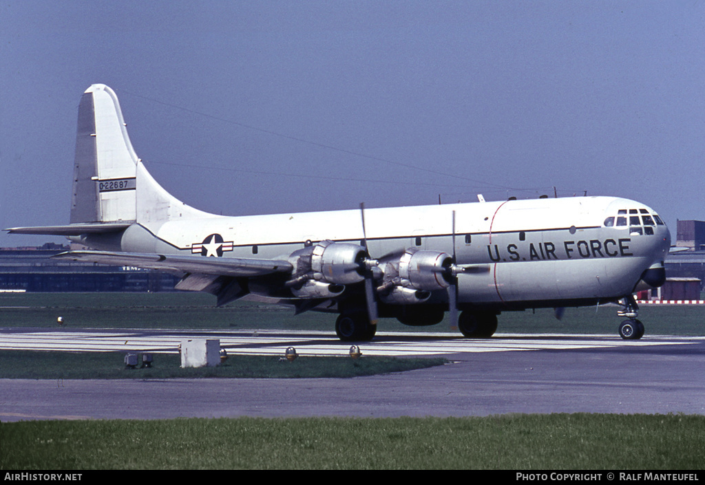 Aircraft Photo of 52-2687 / 0-22687 | Boeing EC-97G Stratofreighter | USA - Air Force | AirHistory.net #385593