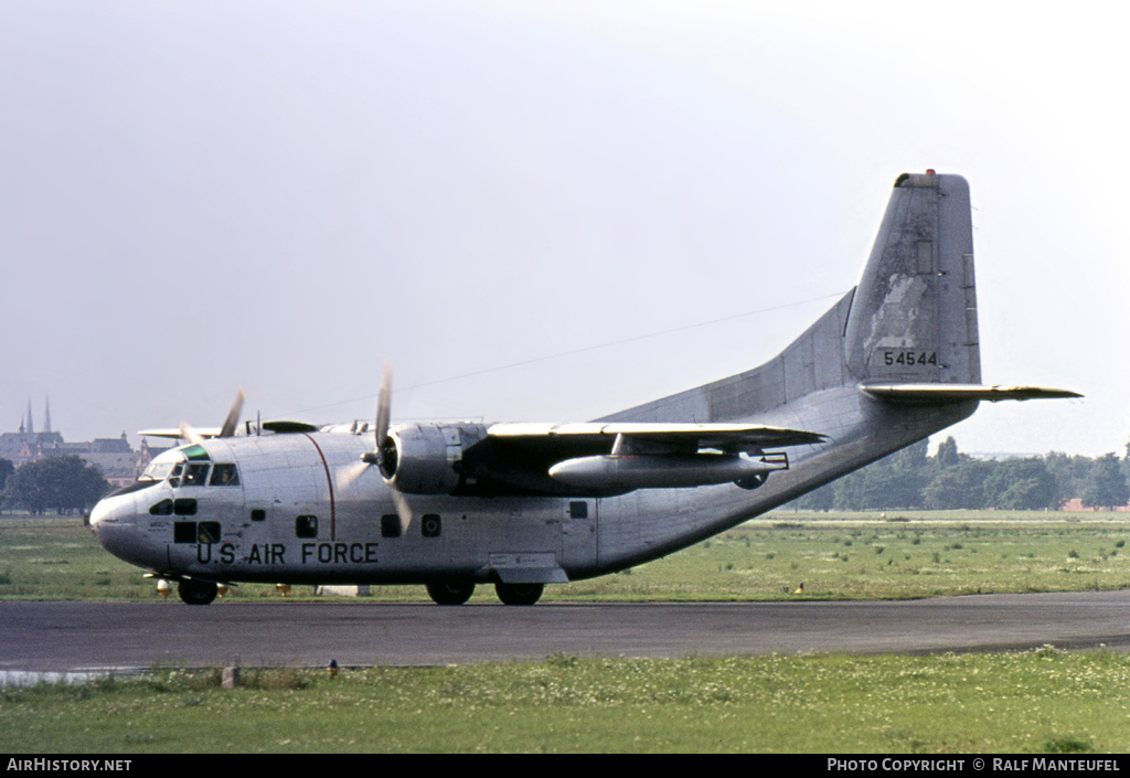 Aircraft Photo of 55-4544 / 54544 | Fairchild C-123B Provider | USA - Air Force | AirHistory.net #385594