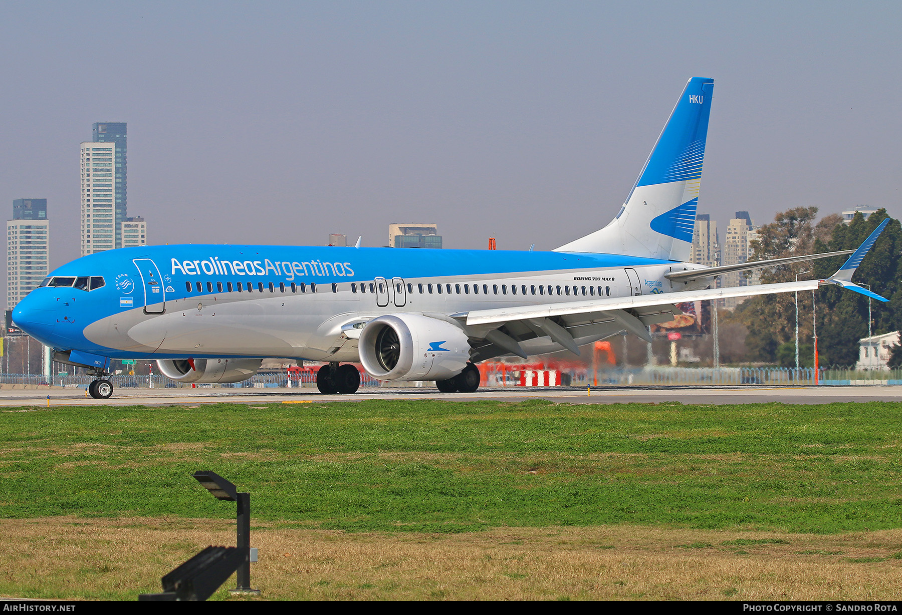 Aircraft Photo of LV-HKU | Boeing 737-8 Max 8 | Aerolíneas Argentinas | AirHistory.net #385605