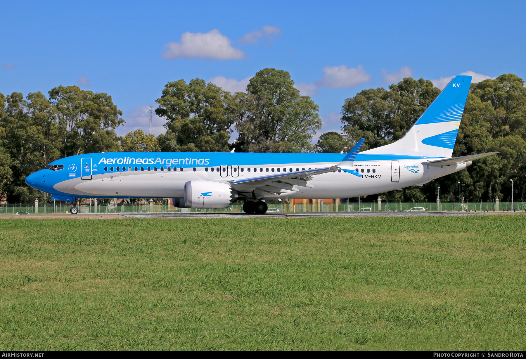 Aircraft Photo of LV-HKV | Boeing 737-8 Max 8 | Aerolíneas Argentinas | AirHistory.net #385606