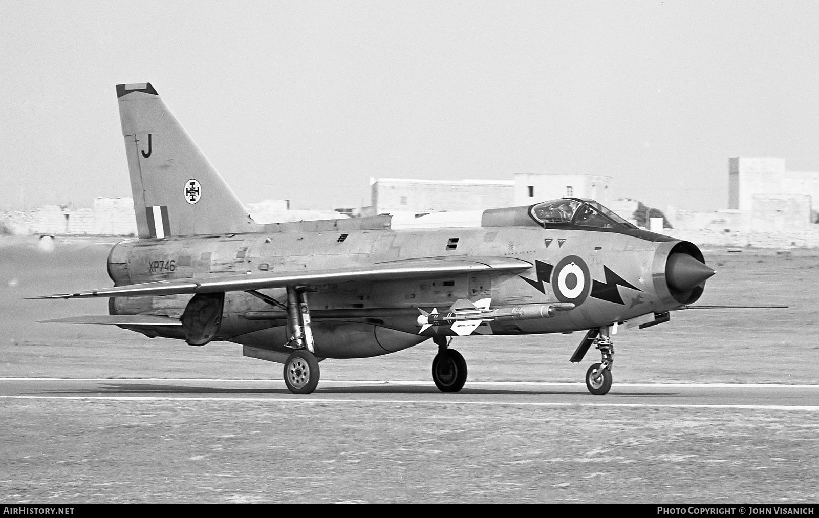 Aircraft Photo of XP746 | English Electric Lightning F3 | UK - Air Force | AirHistory.net #385610