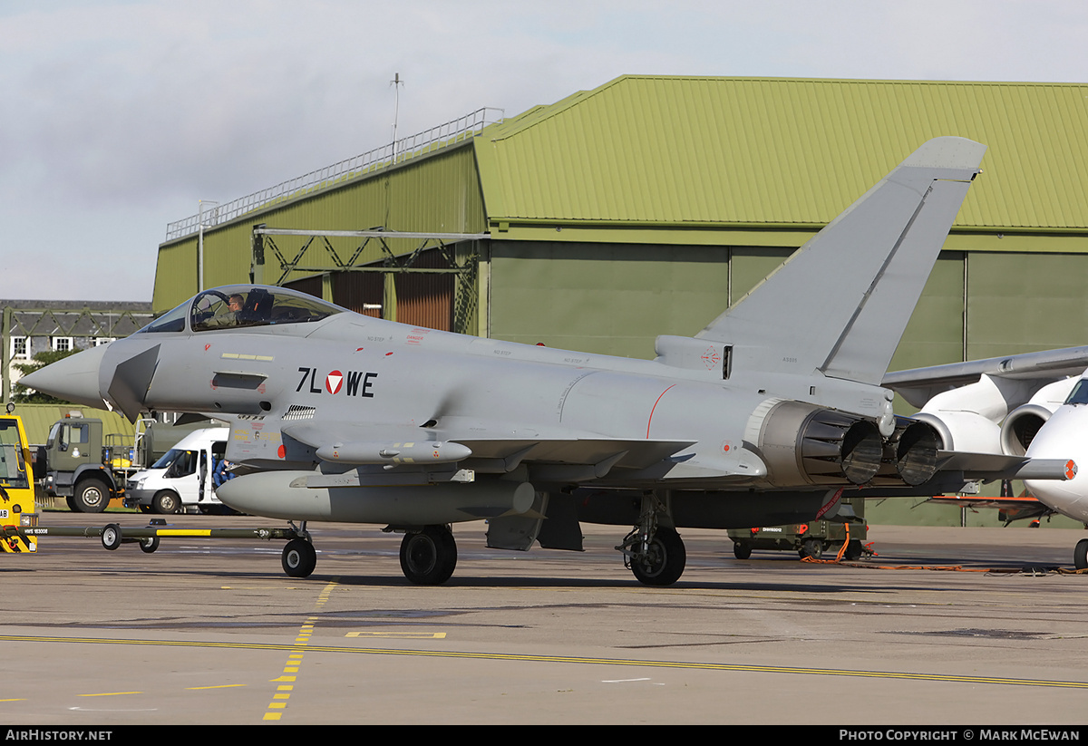 Aircraft Photo of 7L-WE | Eurofighter EF-2000 Typhoon S | Austria - Air Force | AirHistory.net #385621