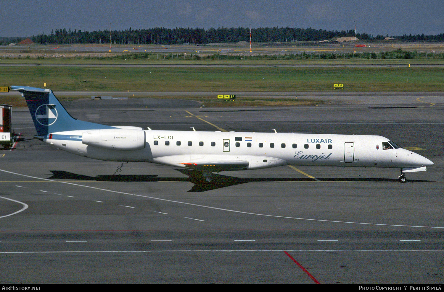 Aircraft Photo of LX-LGI | Embraer ERJ-145LU (EMB-145LU) | Luxair | AirHistory.net #385650