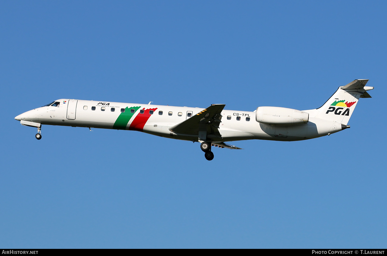 Aircraft Photo of CS-TPL | Embraer ERJ-145EP (EMB-145EP) | Portugália Airlines - PGA | AirHistory.net #385651