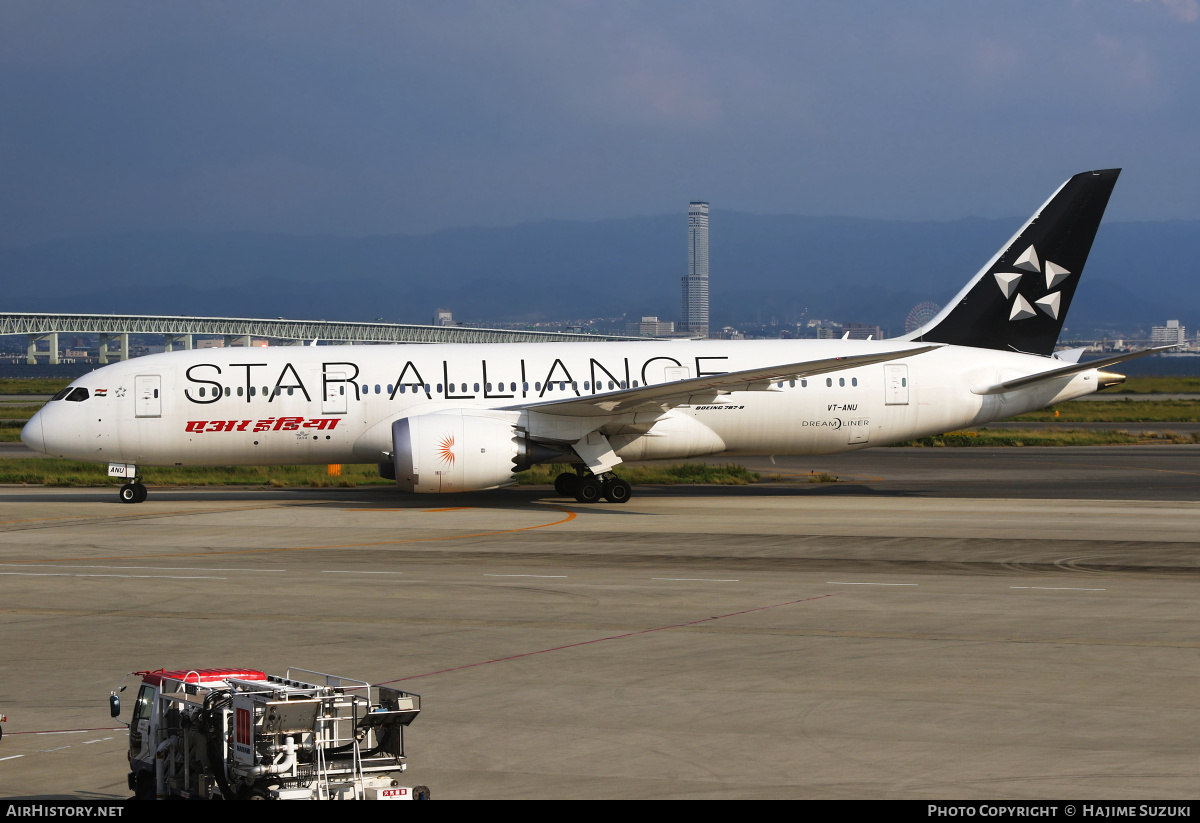 Aircraft Photo of VT-ANU | Boeing 787-8 Dreamliner | Air India | AirHistory.net #385668