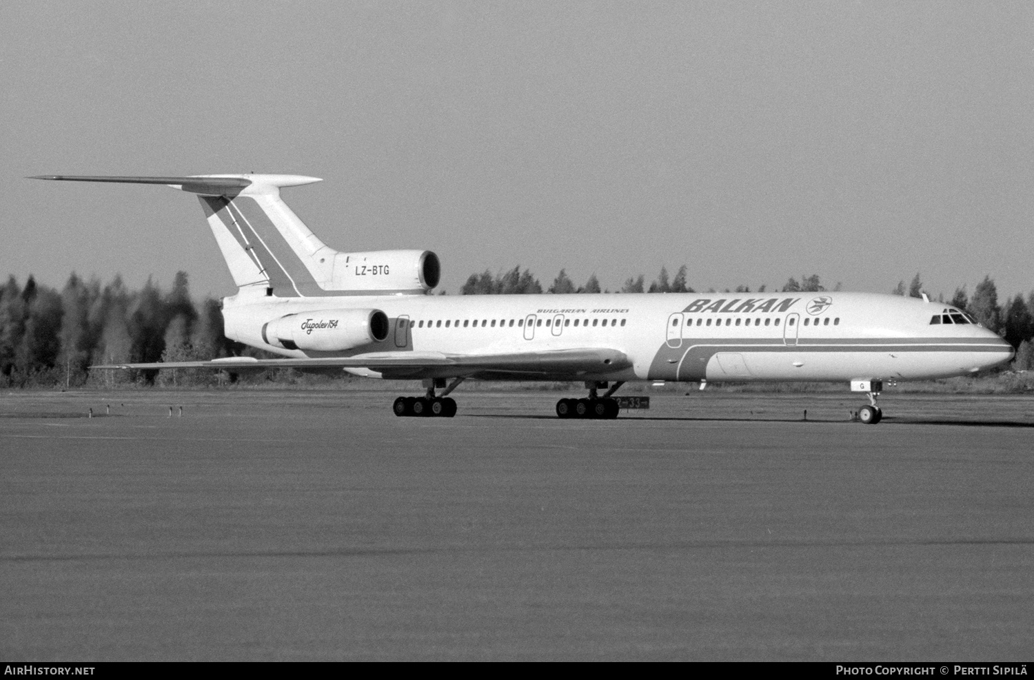 Aircraft Photo of LZ-BTG | Tupolev Tu-154B | Balkan - Bulgarian Airlines | AirHistory.net #385670