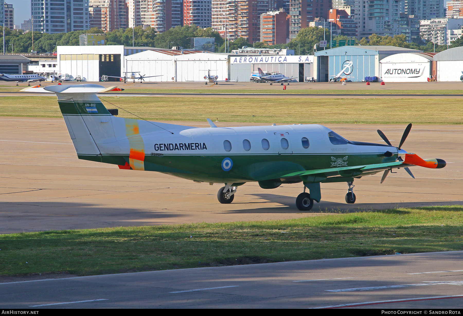 Aircraft Photo of GN-812 / LQ-JCQ | Pilatus PC-12NG (PC-12/47E) | Argentina - Gendarmeria | AirHistory.net #385673