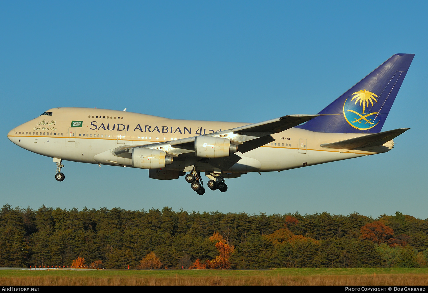 Aircraft Photo of HZ-AIF | Boeing 747SP-68 | Saudi Arabian Royal Flight | AirHistory.net #385695