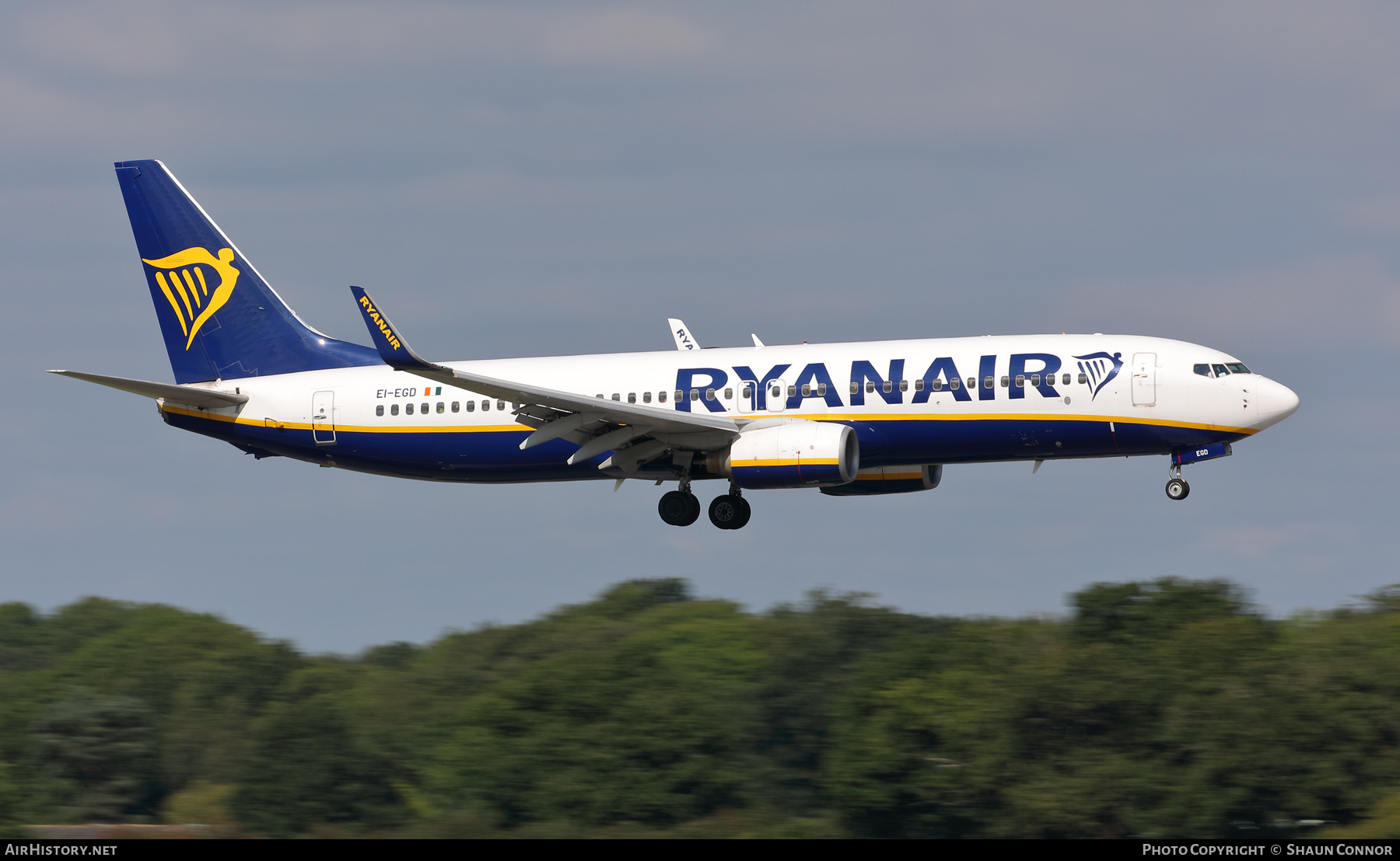Aircraft Photo of EI-EGD | Boeing 737-8AS | Ryanair | AirHistory.net #385697