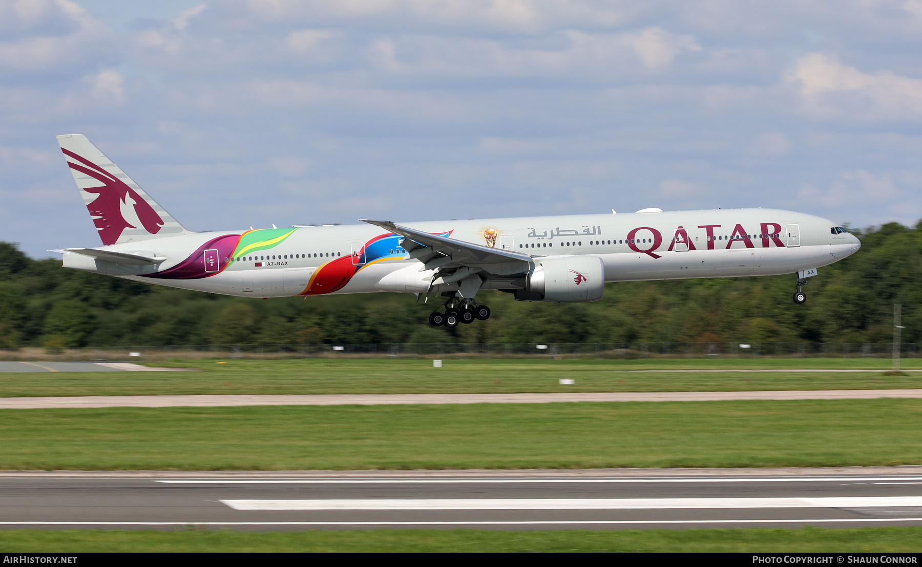 Aircraft Photo of A7-BAX | Boeing 777-3DZ/ER | Qatar Airways | AirHistory.net #385702