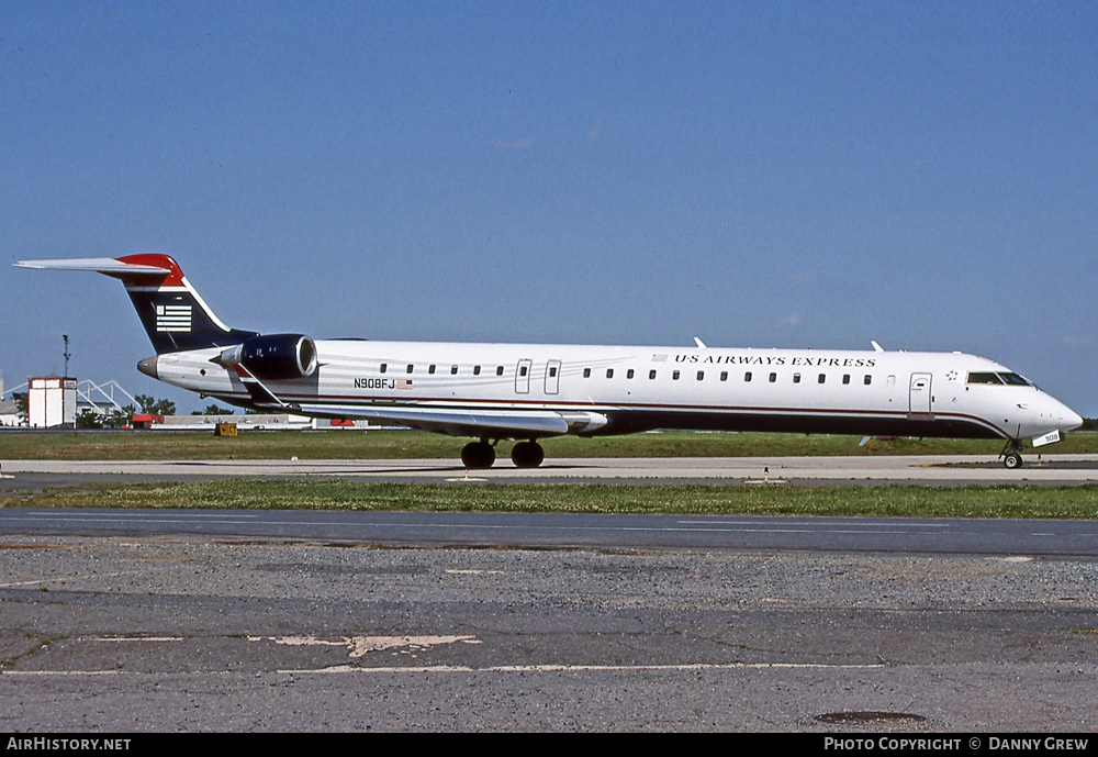 Aircraft Photo of N908FJ | Bombardier CRJ-900 (CL-600-2D24) | US Airways Express | AirHistory.net #385714