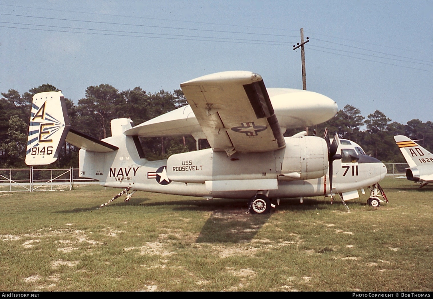 Aircraft Photo of 148146 / 8146 | Grumman E-1B Tracer (G-117/WF-2) | USA - Navy | AirHistory.net #385715