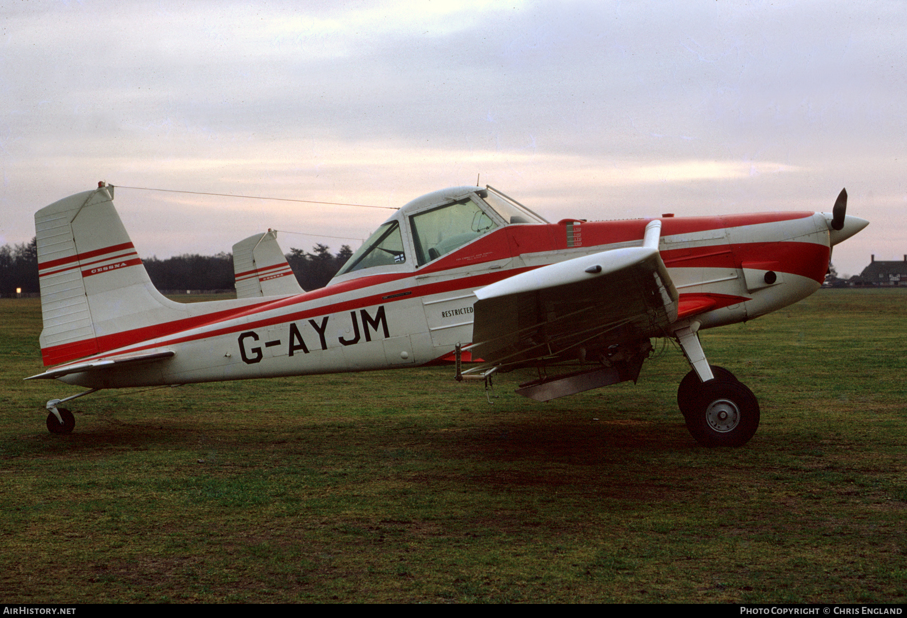 Aircraft Photo of G-AYJM | Cessna A188A AgWagon A | AirHistory.net #385721