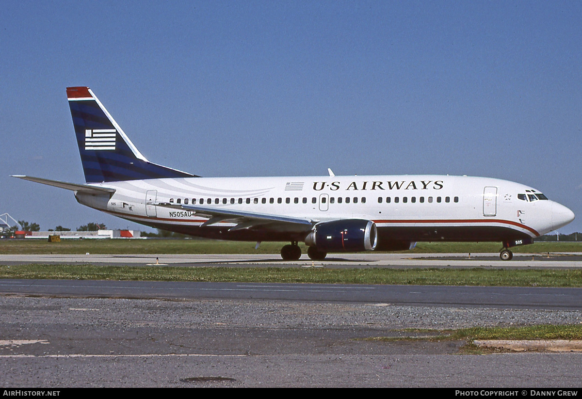 Aircraft Photo of N505AU | Boeing 737-3B7 | US Airways | AirHistory.net #385725