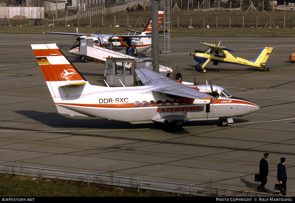 Aircraft Photo of DDR-SXC | Let L-410UVP Turbolet | Interflug | AirHistory.net #385727
