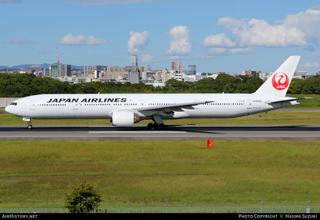 Aircraft Photo of JA8944 | Boeing 777-346 | Japan Airlines - JAL | AirHistory.net #385746