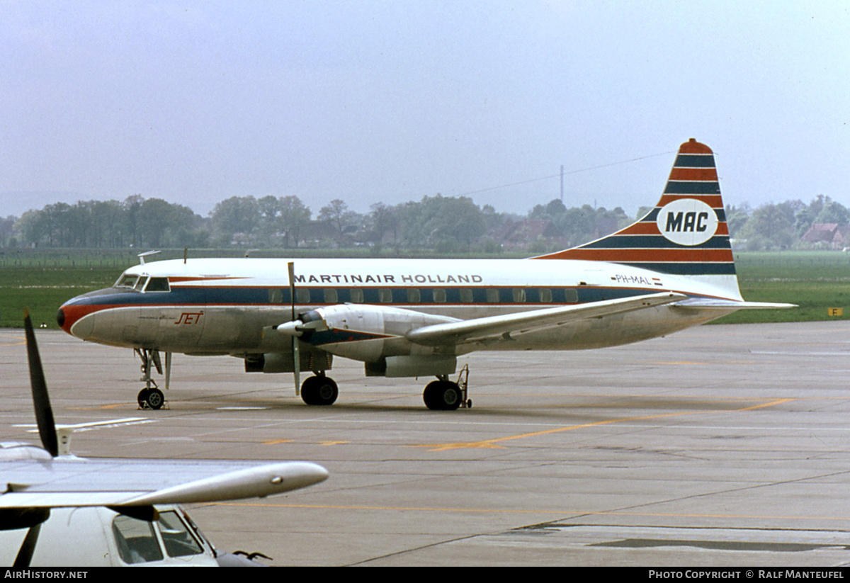 Aircraft Photo of PH-MAL | Convair 640 | Martinair Holland | AirHistory.net #385754