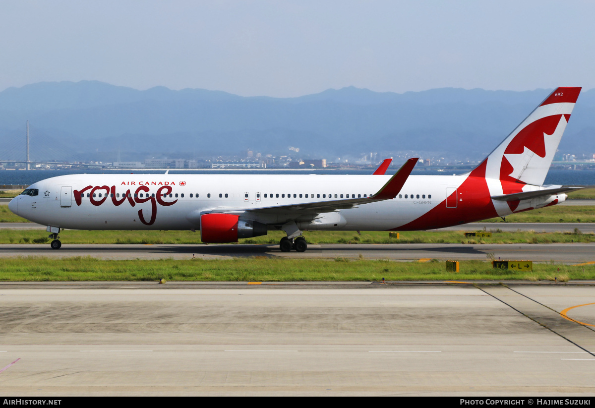 Aircraft Photo of C-GHPN | Boeing 767-33A/ER | Air Canada Rouge | AirHistory.net #385760