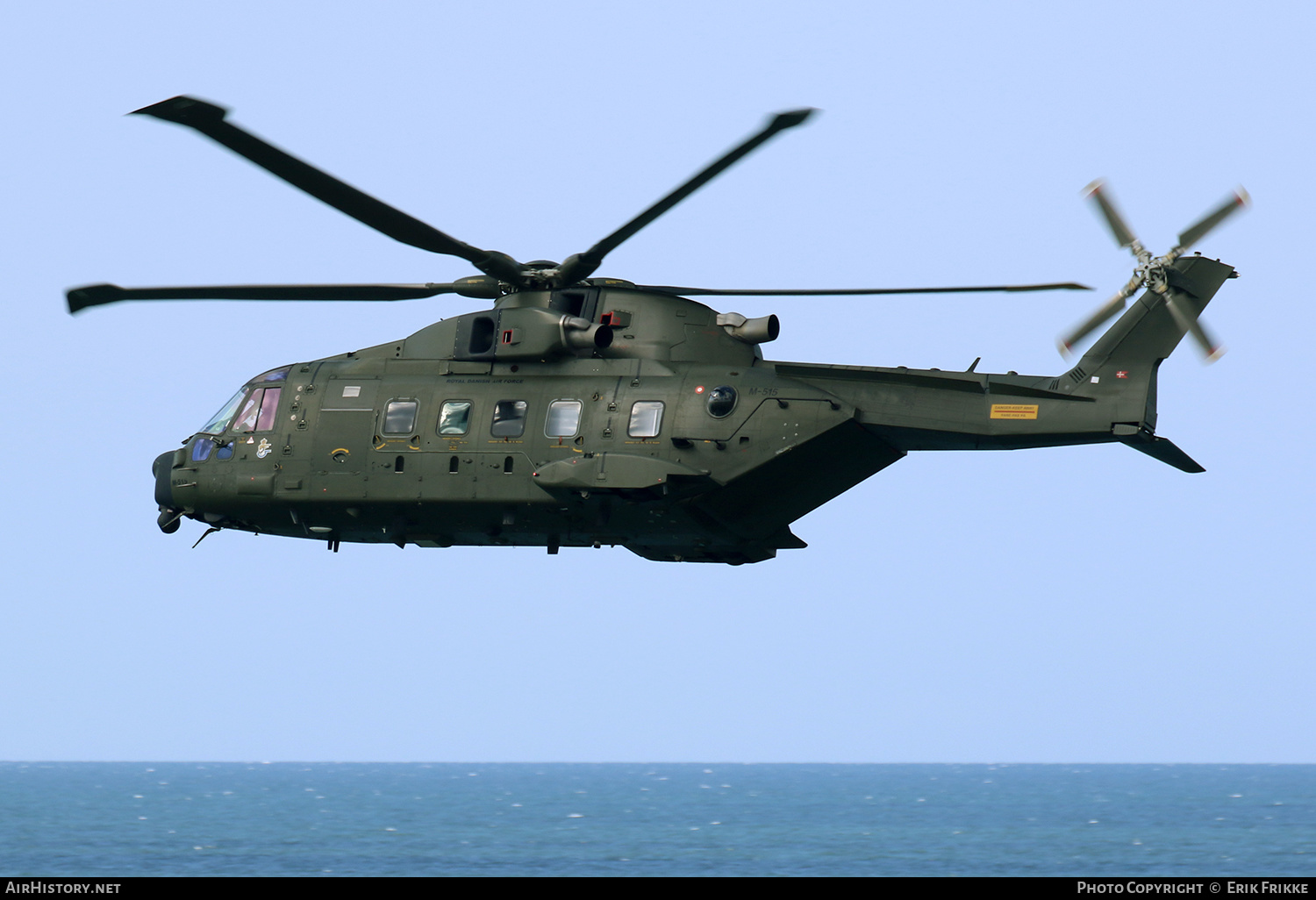 Aircraft Photo of M-515 | AgustaWestland EH101-512 Merlin HC3A | Denmark - Air Force | AirHistory.net #385787