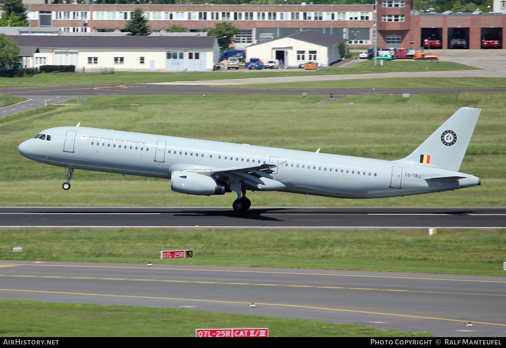 Aircraft Photo of CS-TRJ | Airbus A321-231 | Belgium - Air Force | AirHistory.net #385795