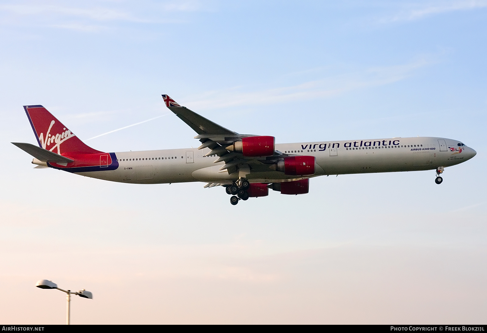 Aircraft Photo of G-VWIN | Airbus A340-642 | Virgin Atlantic Airways | AirHistory.net #385818