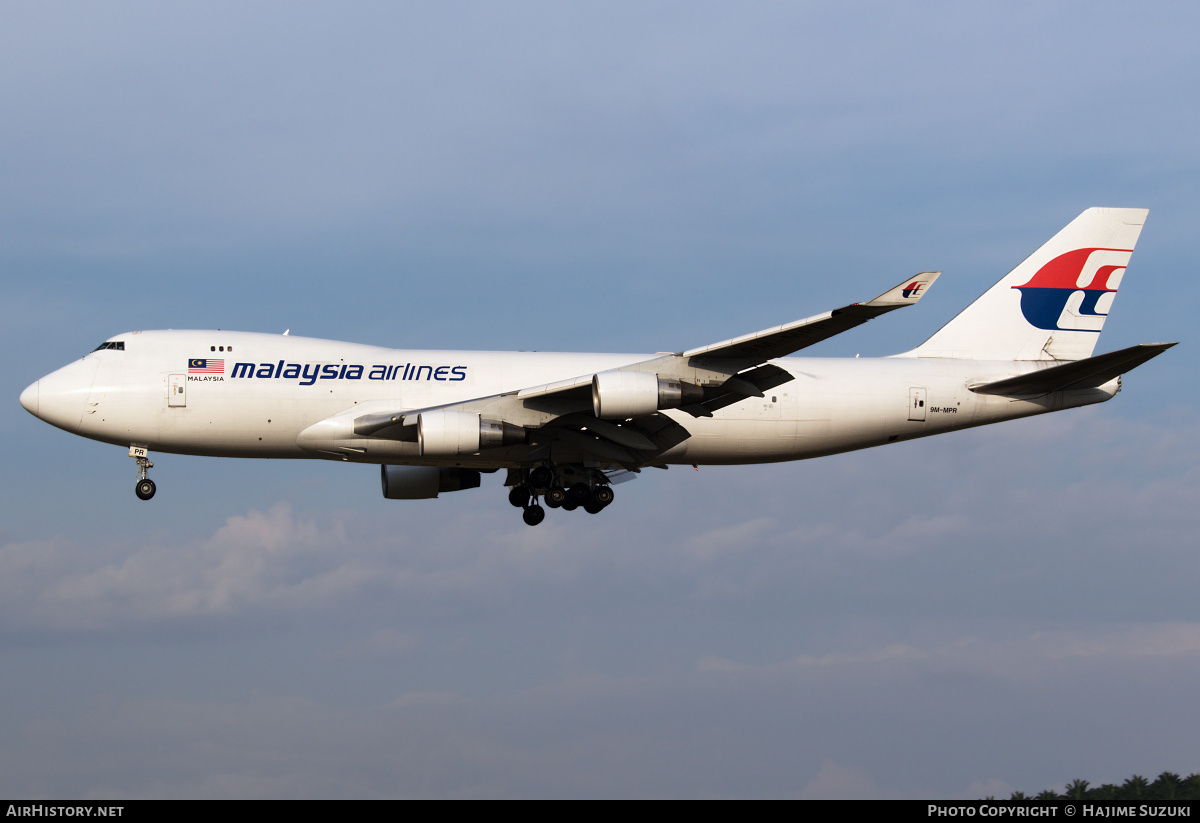 Aircraft Photo of 9M-MPR | Boeing 747-4H6F/SCD | Malaysia Airlines | AirHistory.net #385820