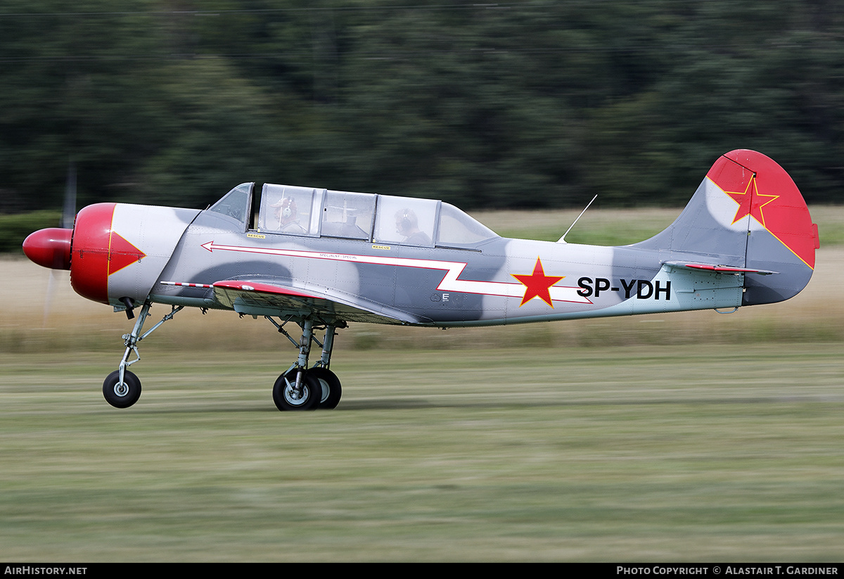 Aircraft Photo of SP-YDH | Yakovlev Yak-52 | Soviet Union - Air Force | AirHistory.net #385821