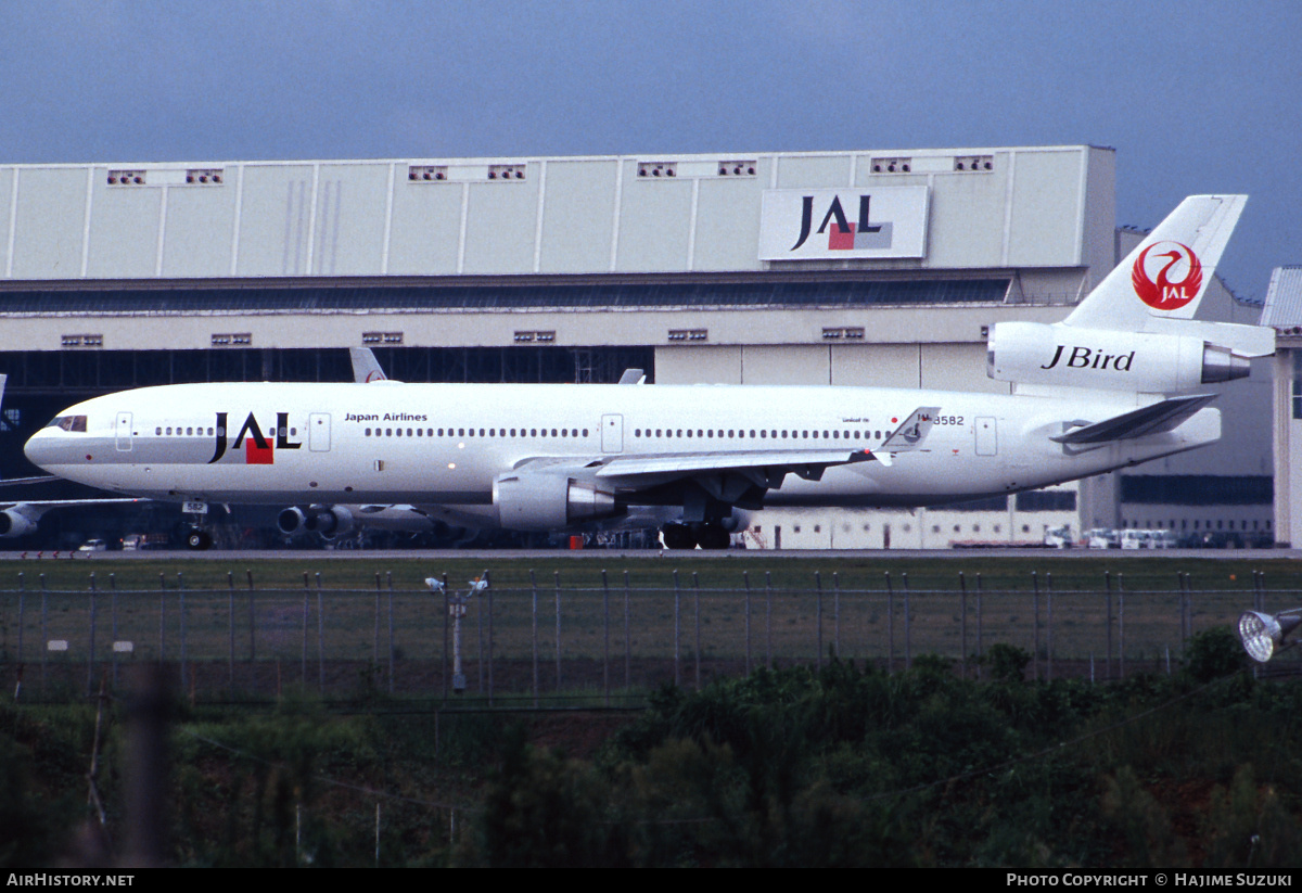 Aircraft Photo of JA8582 | McDonnell Douglas MD-11 | Japan Airlines - JAL | AirHistory.net #385826