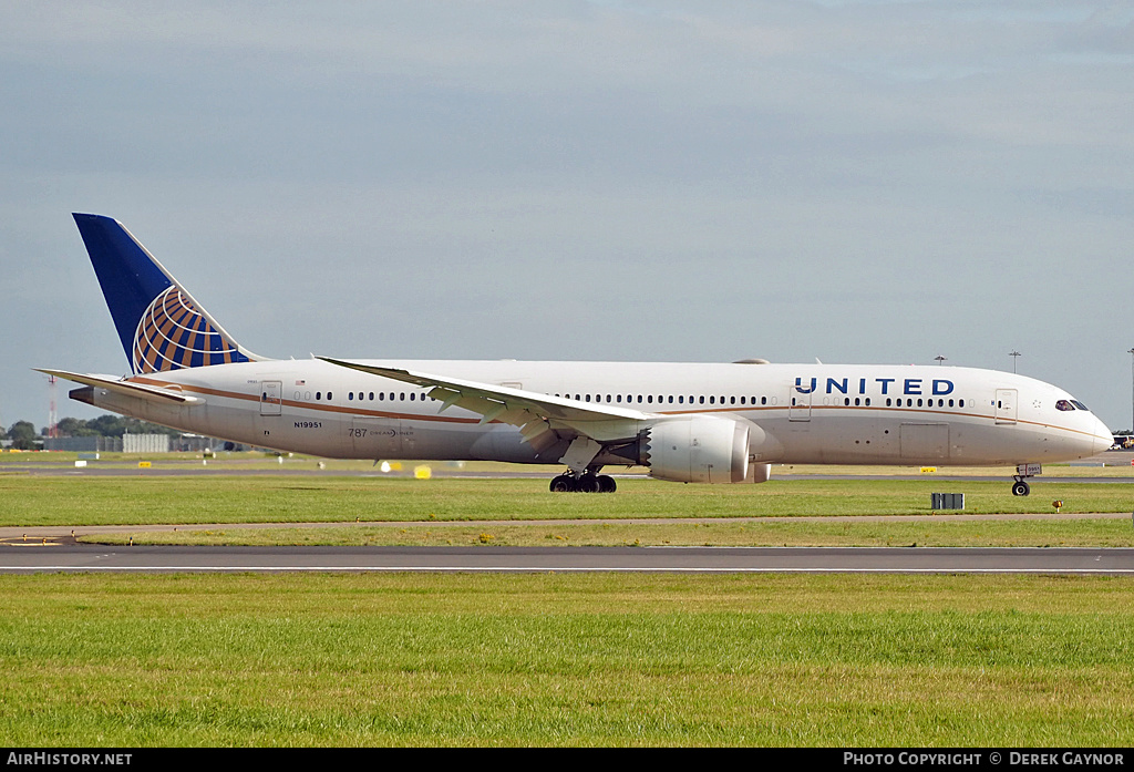 Aircraft Photo of N19951 | Boeing 787-9 Dreamliner | United Airlines | AirHistory.net #385852