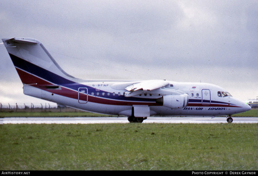 Aircraft Photo of G-BPNP | British Aerospace BAe-146-100 | Dan-Air London | AirHistory.net #385858