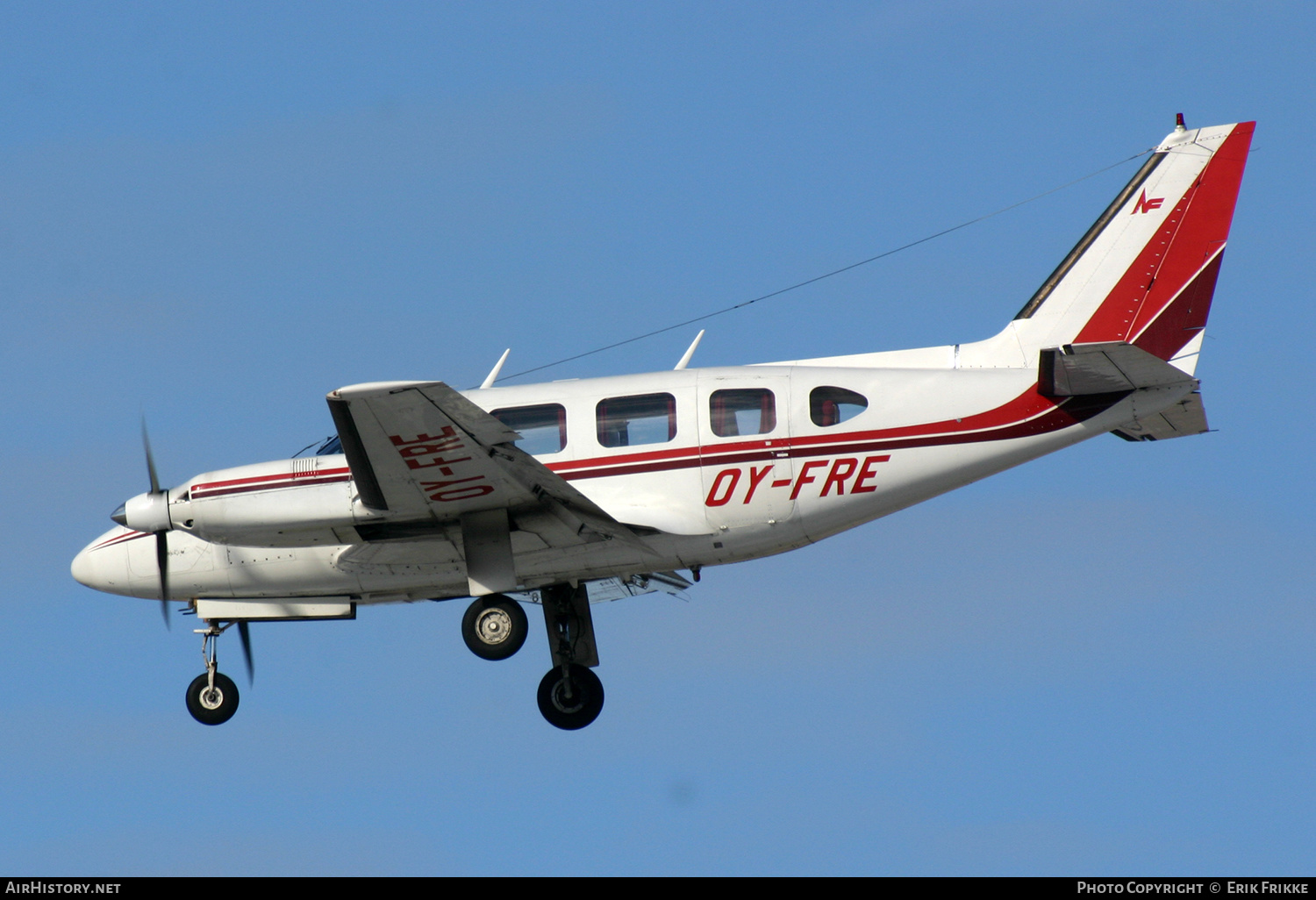 Aircraft Photo of OY-FRE | Piper PA-31-310 Navajo | North Flying | AirHistory.net #385862
