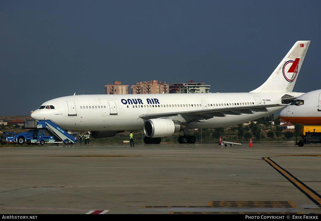 Aircraft Photo of TC-OAG | Airbus A300B4-605R | Onur Air | AirHistory.net #385864