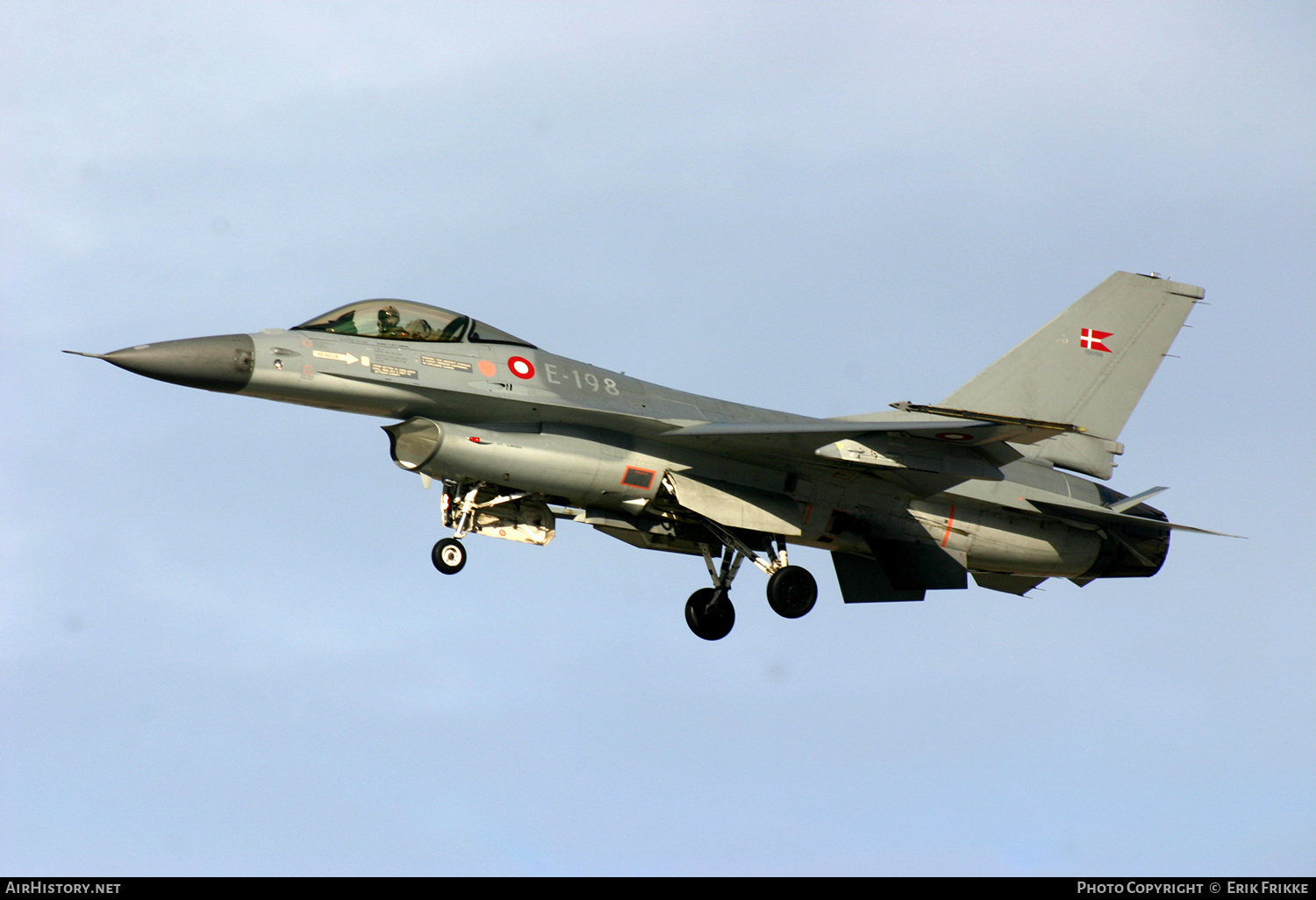 Aircraft Photo of E-198 / 78-0198 | General Dynamics F-16AM Fighting Falcon | Denmark - Air Force | AirHistory.net #385867