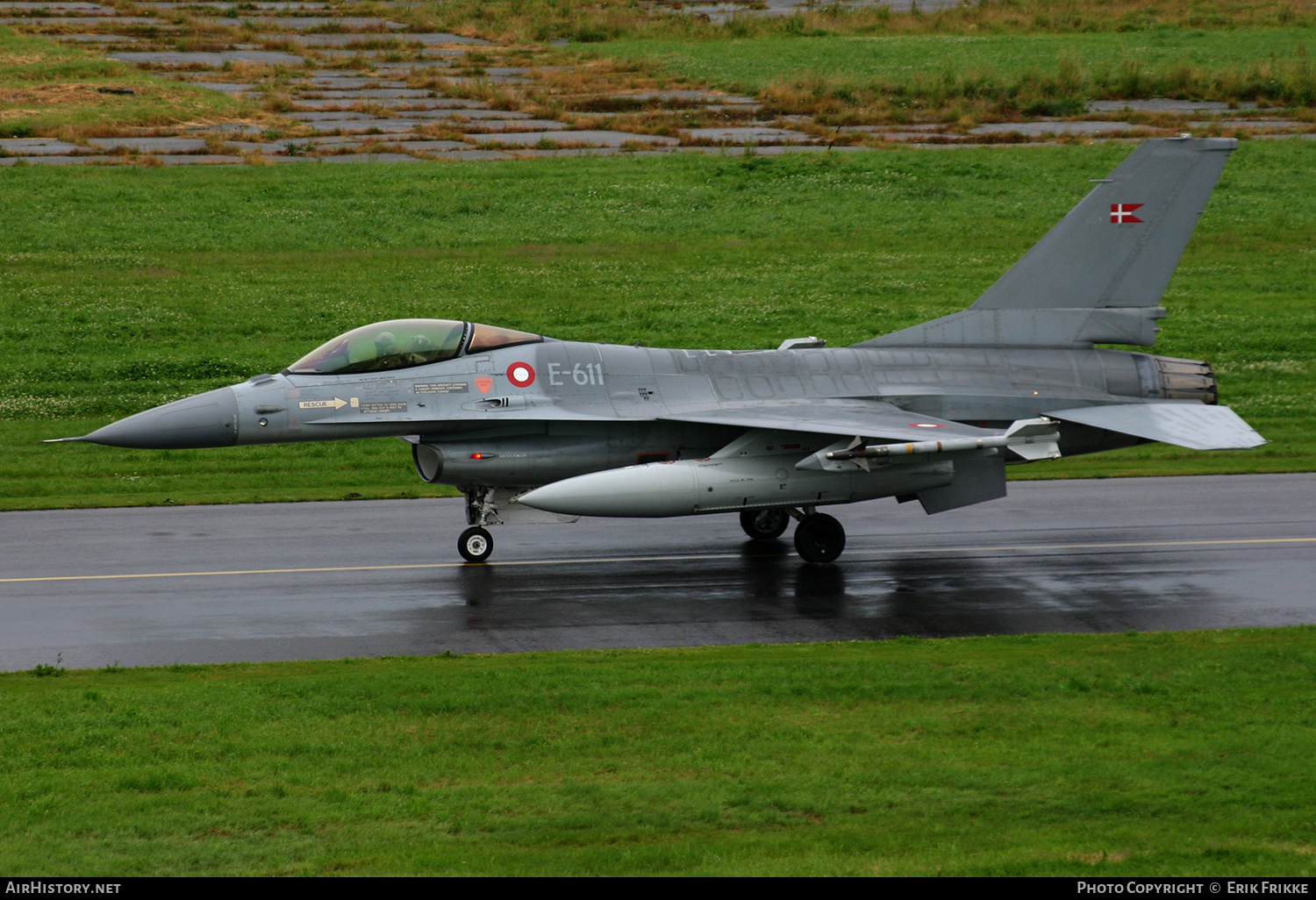 Aircraft Photo of E-611 | General Dynamics F-16AM Fighting Falcon | Denmark - Air Force | AirHistory.net #385878