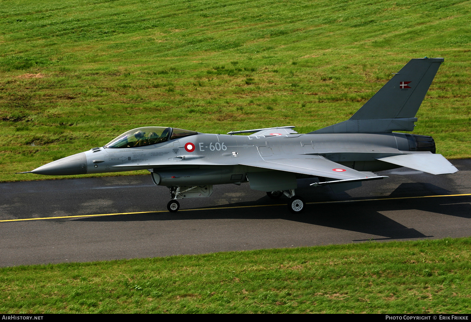 Aircraft Photo of E-606 | General Dynamics F-16AM Fighting Falcon | Denmark - Air Force | AirHistory.net #385881