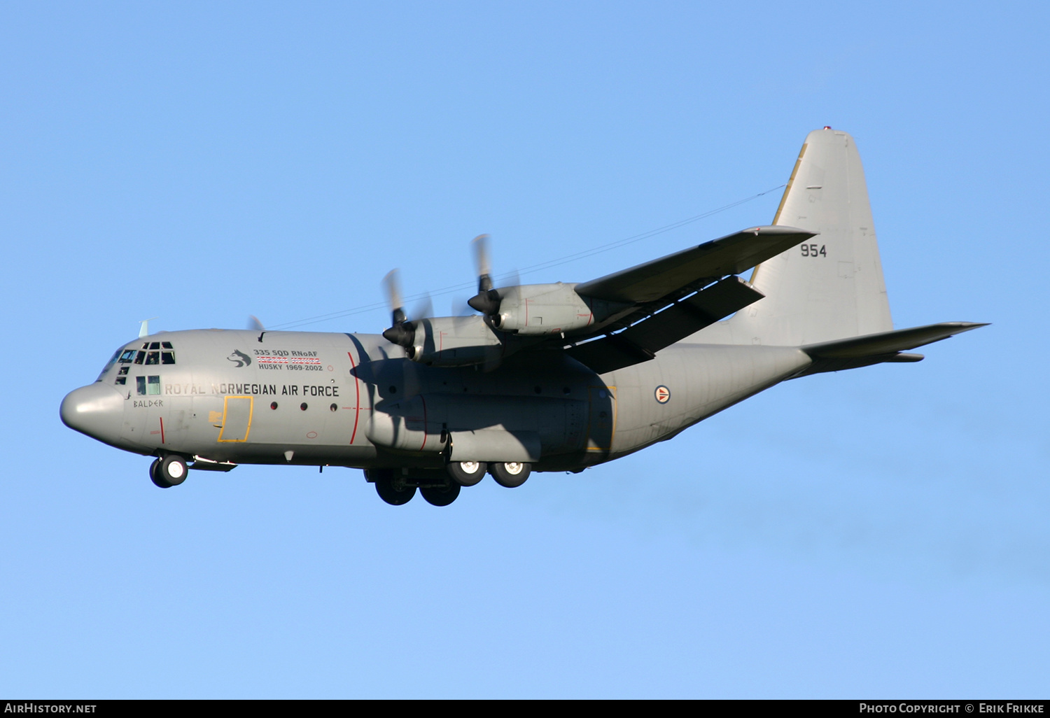 Aircraft Photo of 954 | Lockheed C-130H Hercules | Norway - Air Force | AirHistory.net #385884
