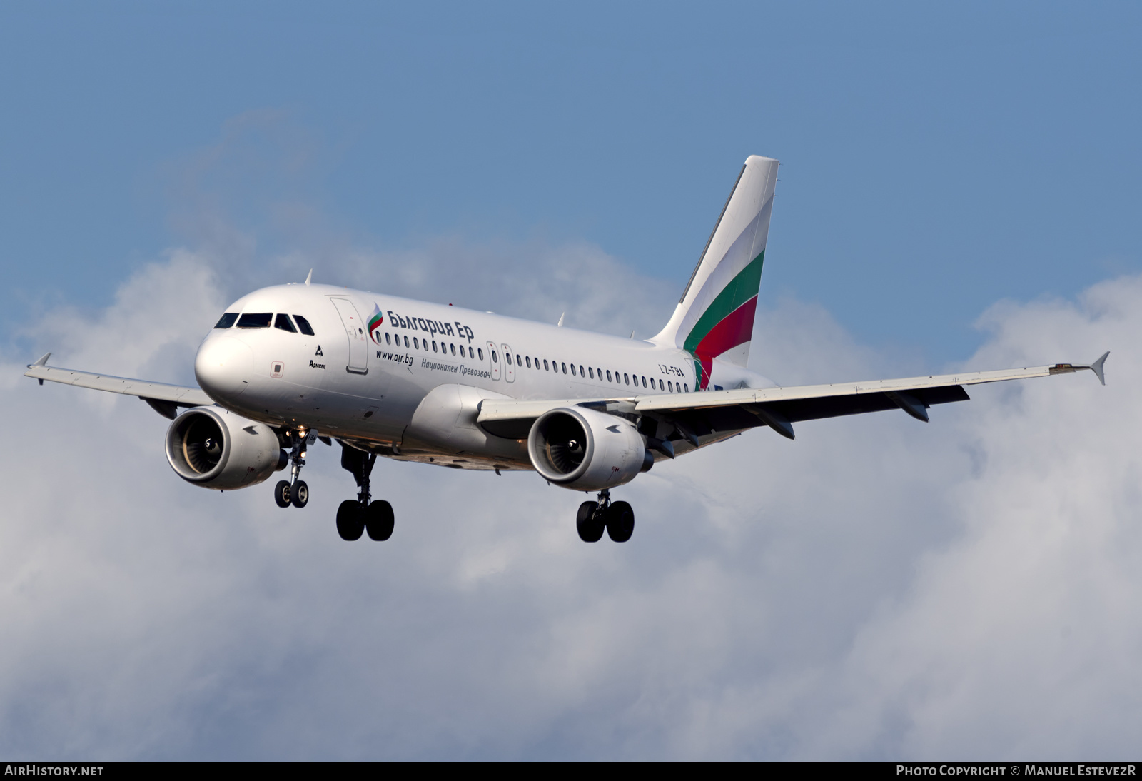 Aircraft Photo of LZ-FBA | Airbus A319-112 | Bulgaria Air | AirHistory.net #385886