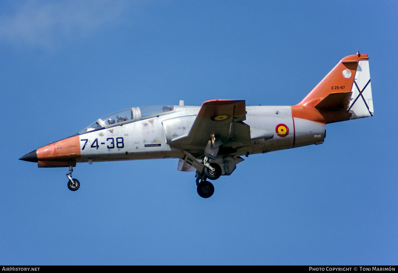 Aircraft Photo of E.25-87 | CASA C101EB Aviojet | Spain - Air Force | AirHistory.net #385902