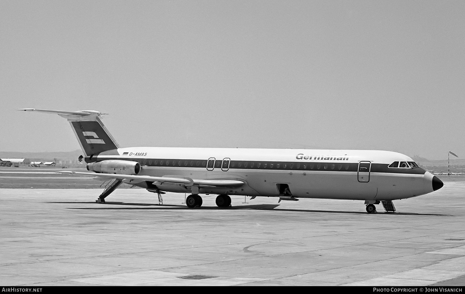 Aircraft Photo of D-AMAS | BAC 111-515FB One-Eleven | Germanair | AirHistory.net #385911