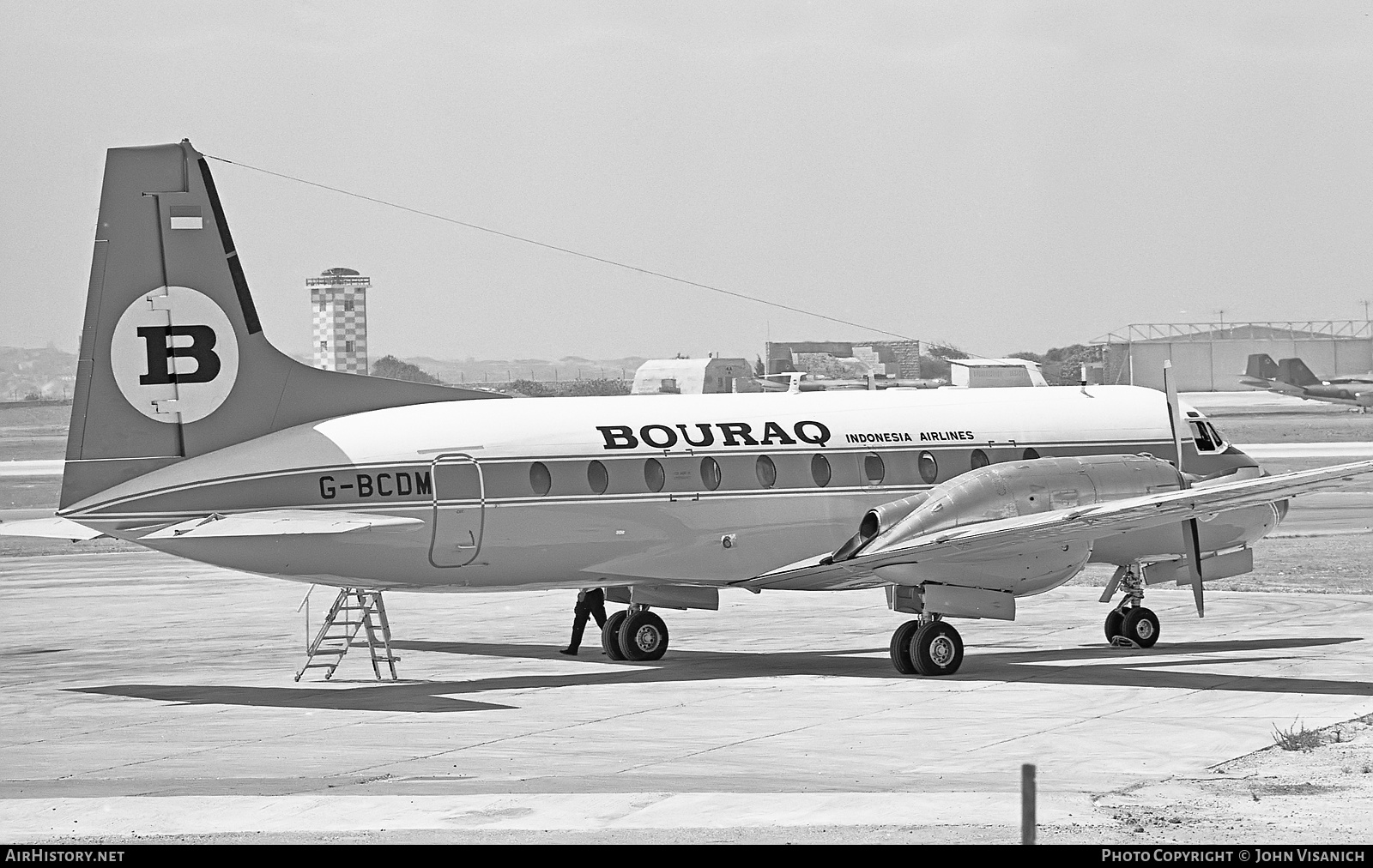 Aircraft Photo of G-BCDM | Hawker Siddeley HS-748 Srs2A/216 | Bouraq Indonesia Airlines | AirHistory.net #385912