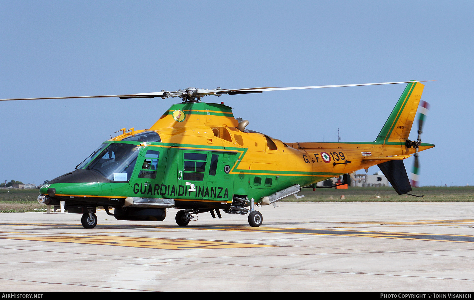 Aircraft Photo of MM81388 | Agusta A-109A Mk2 SEM | Italy - Guardia di Finanza | AirHistory.net #385917