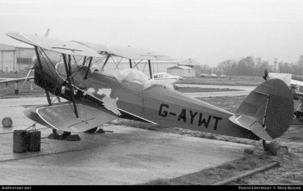 Aircraft Photo of G-AYWT | AIA Stampe SV-4C | AirHistory.net #385919
