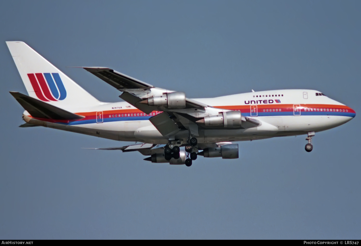 Aircraft Photo of N147UA | Boeing 747SP-21 | United Airlines | AirHistory.net #385937