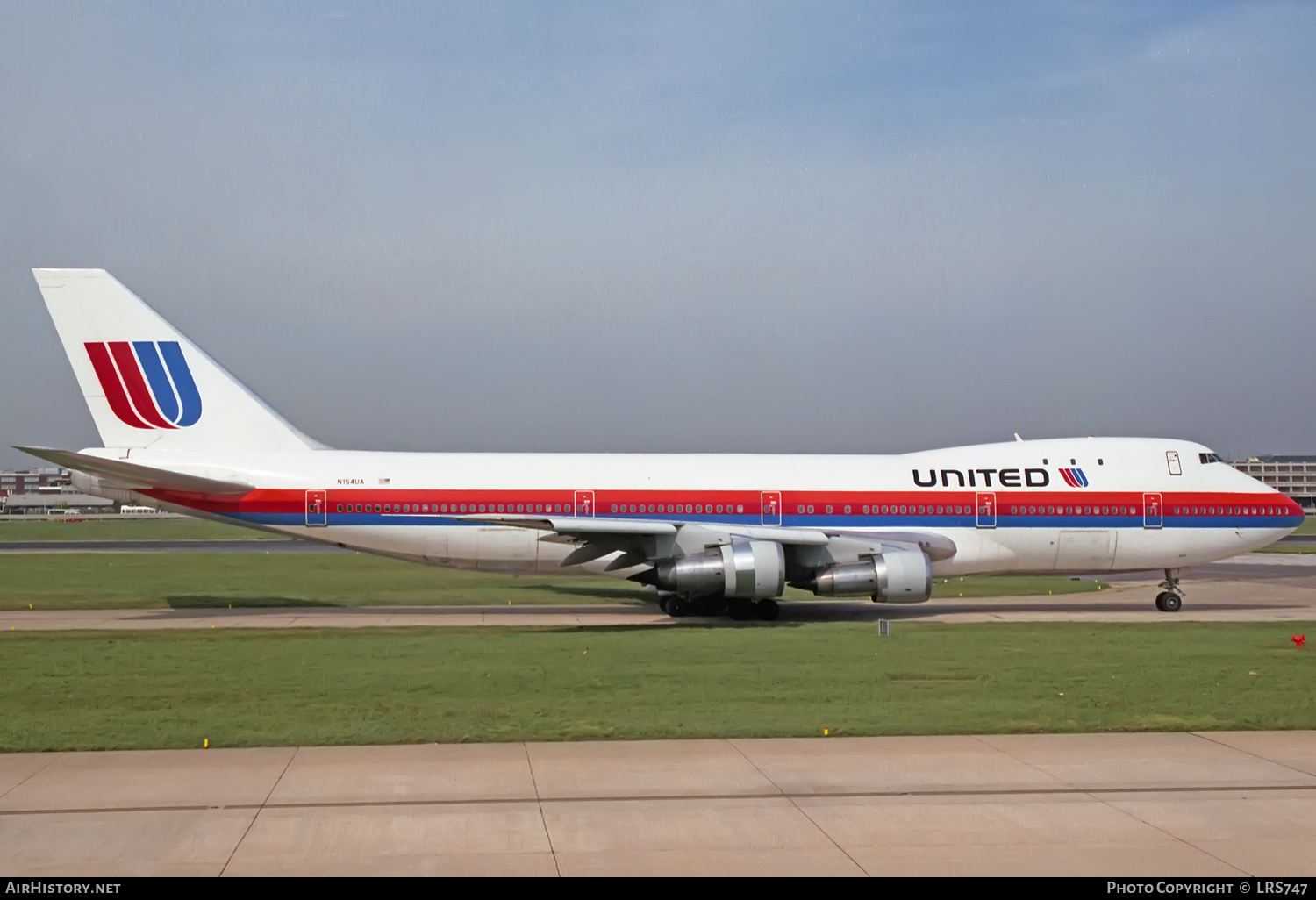 Aircraft Photo of N154UA | Boeing 747-123 | United Airlines | AirHistory.net #385938